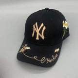 La 59fifty Hats Little Bee Baseball Cap Female Sun Protection Sun Hat Male