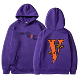 Juice WRLD in Loving Memory Hoodie Vlone & Friends Sweater Loose