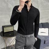 Men Shirts Long Sleeve Shirt