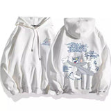 Tom and Jerry Hoodie Sweater Men's Autumn and Winter Long Sleeves Coat