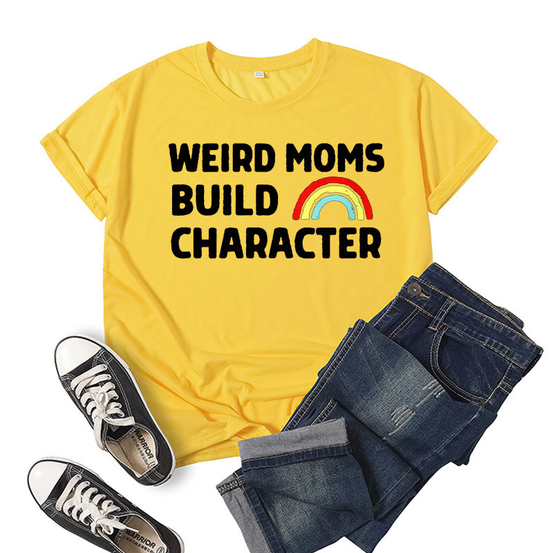 Boy Mama T Shirts  mama Weird Moms Build Characte