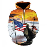 American Hoodies 3D Printed Hoodie