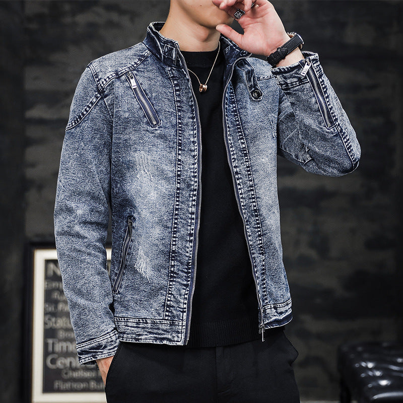 Denim Shirts Denim Jacket for Men Spring and Autumn