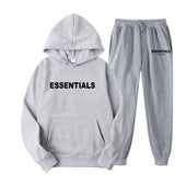 Fear Of God Fog Essentials Set Sweater Men and Women Double Line High Street Fashion Brand Fall Winter Coat
