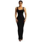 Music Festivals Rave Outfits Dress Summer Sexy Suspenders Backless Slim Fit Dress