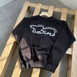 Human Made Sweatshirt Polar Bear Brushed Hoody Loose