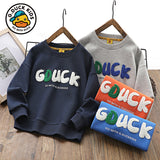 Children Hoodie Sweatshirts Boy Casual round Neck Sweater