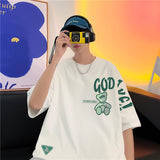 Men's T-Shirt Summer Printed round Neck Short Sleeve T-shirt