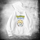 Men and Women Pokemon Pikachu Hoodie Jingling Bao Ke Meng Bokebi Hooded Sweater