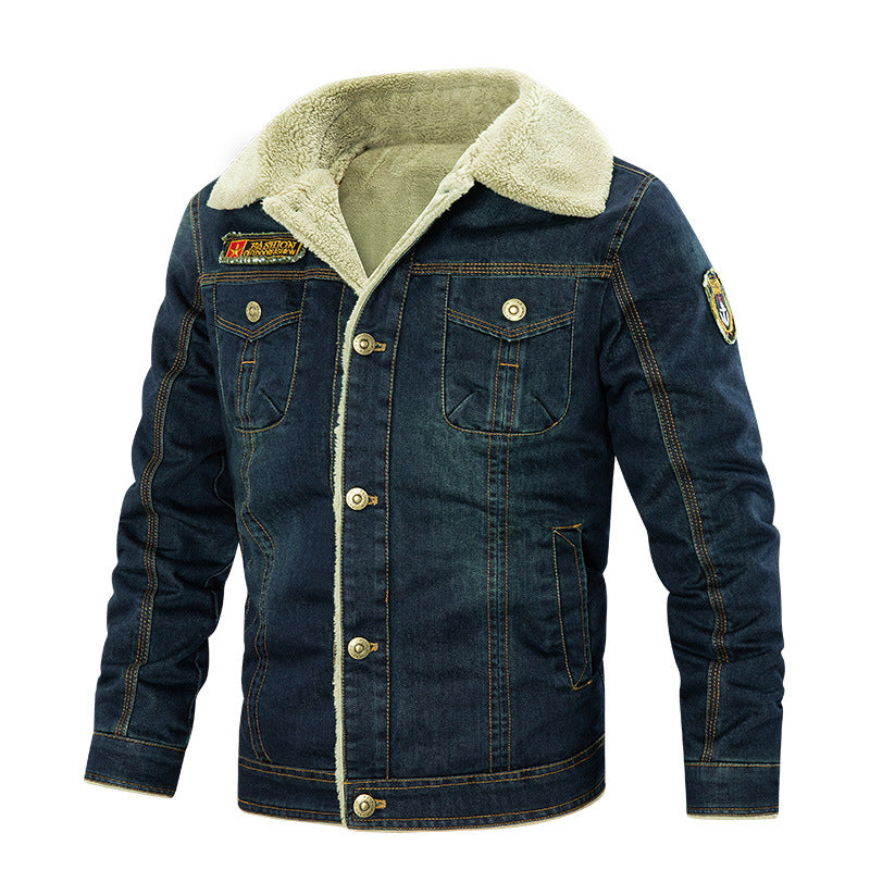Bane Coat Fleece-Lined Denim Jacket