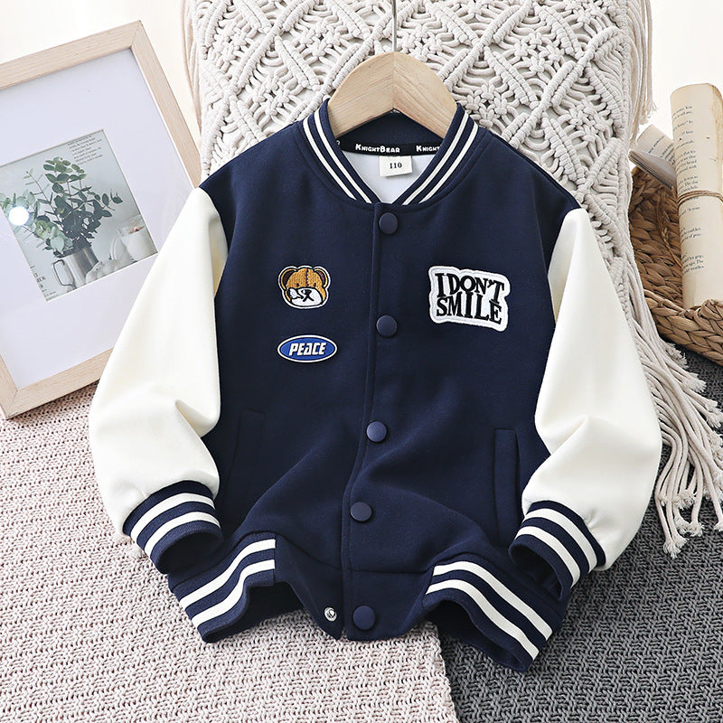 Children Baseball Jacket Autumn Clothing Coat Casual Children Jacket