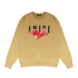 Amiri Sweatshirt Amiri Crew Sweatshirts Crew Neck Sweater
