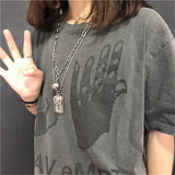 Cavempt Ce Male and Female Couple Short Sleeve