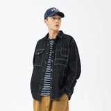 Denim Shirts Washed Do the Old Cowboy Shirt Loose