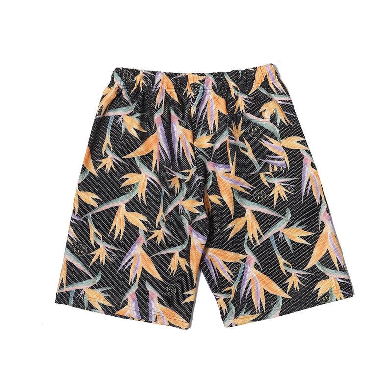 Justin Bieber Drew House Summer Casual Shorts Japanese Loose Men's Casual Shorts Middle Pants