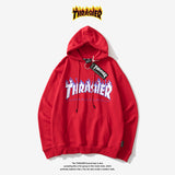 Thrasher Hoodie Autumn and Winter Leisure Men's and Women's Hoodie