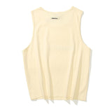 Fog Essentials Vest Fog Double Line Essentials Letter Vest T-shirt Men's and Women's Fear Of God Loose Fashion Brand Waistcoat