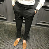 Men Suit Pants Casual Suit Pants