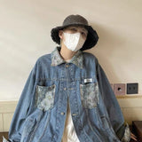 Denim Shirts Denim Jacket Men's Spring and Autumn Loose Jacket