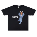 Rock Star T Shirt Printed T-shirt Short Sleeve Cotton Loose Men and Women