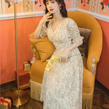Women cottagecore Dress Summer Gentle