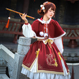 Gothic Lolita Harajuku Style Clothing Chinese Style Lolita Dress Op Han Elements Fall/Winter Lolita Skirt