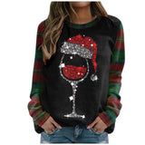 Black Christmas Sweater Fall/Winter Women's Sweater