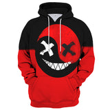 Smiley Face Hoodie Spring and Autumn Smiley Face Digital Printing Leisure Sports