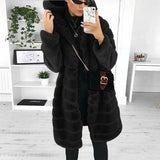 Full Length Faux Fur Coat