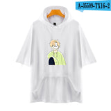 Dreamwastaken Novelty Hoodies Dream Merch Shirt Loose Print Fashion Loose Hooded T-shirt Short Sleeve Top