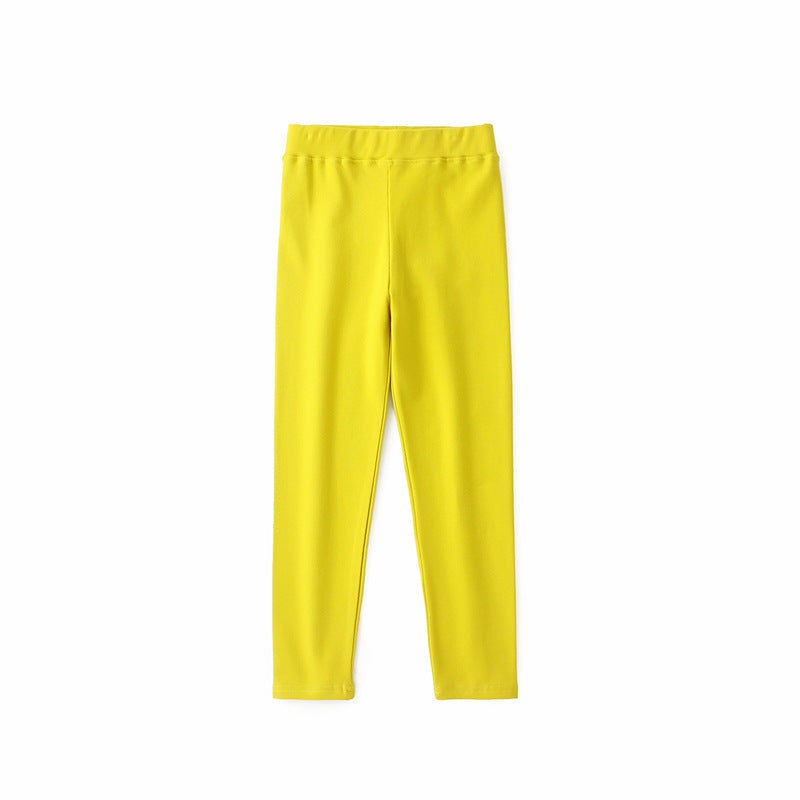 Children Boy Pants Children's Clothing Autumn Underwear Leggings Solid Color Trousers