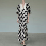 Black and White Dress Black and White Plaid Dress