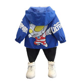 Toddler Boys Jackets Ultraman Clothes Boys' Coat