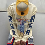 Rrr123 Sweatshirt Rivington ROI Rebis Cross round Neck Sweater