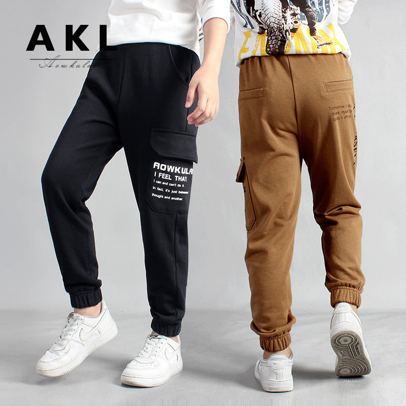 Children Boy Pants Children's Clothing Spring and Autumn Casual