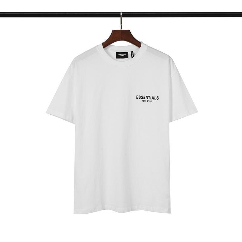Fog T Shirt Letter Printed Short Sleeve Cotton Tshirt for Men and Women Fear Of God