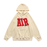 Slogan Graphic Hoodie Letter Embroidered Hoodie