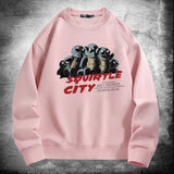 Men and Women Pokemon Pikachu Hoodie Crew Neck Sweater