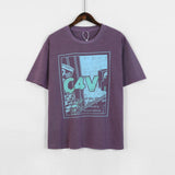 Cavempt Ce Printing Male and Female Couple Short Sleeve