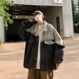 Denim Shirts Denim Jacket Men's Spring and Autumn Workwear Jacket