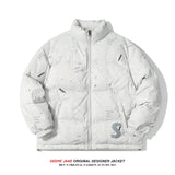 Men Coat Velvet down Jacket Men's Winter Loose Padded Coat