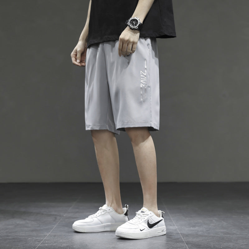 Men Shorts Men's Summer Loose Five Casual Sports Beach