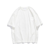 Couple's Reflective Short-Sleeved T-shirt Men's Summer Half Sleeve Couple's Tops Casual T-shirt Internet Celebrity Trendy T