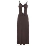 Music Festivals Rave Outfits Dress Summer Sexy Backless Slim Fit Sheath Dress for Women