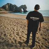 Present T Shirt Slogan Print Loose Men's and Women's T-shirt