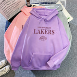 Slogan Graphic Hoodie Velvet Padded Hooded Sweatshirt