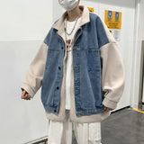 Denim Shirts Denim Jacket Men's Spring and Autumn Loose Casual Jacket