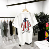 CHH Chrome Heart T Shirt Spring/Summer Printed Short-Sleeved T-shirt Men's and Women's Tops