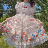Gothic Lolita Harajuku Style Clothing Alice Afternoon Tea Lolita JSK Dress