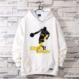 In Memory of Kobe Hoodie Commemorative Kobe No. 24 Hooded Sweater Sports Winter Fleece-Lined